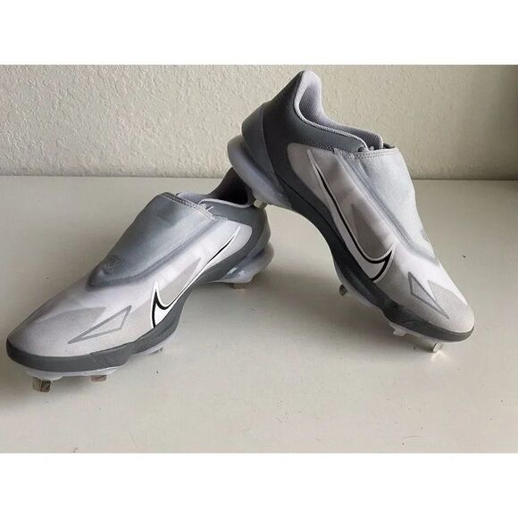 Nike Force Zoom Trout 8 Pro Metal Baseball Cleats Men’s Sz 13 Gray CZ5915-001 - Picture 1 of 11